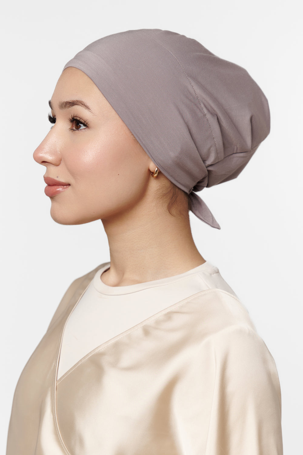 Bonnet doublé satin