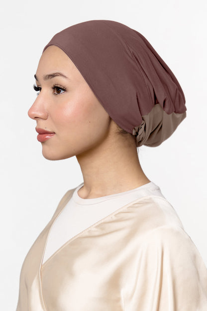 Bonnet doublé satin